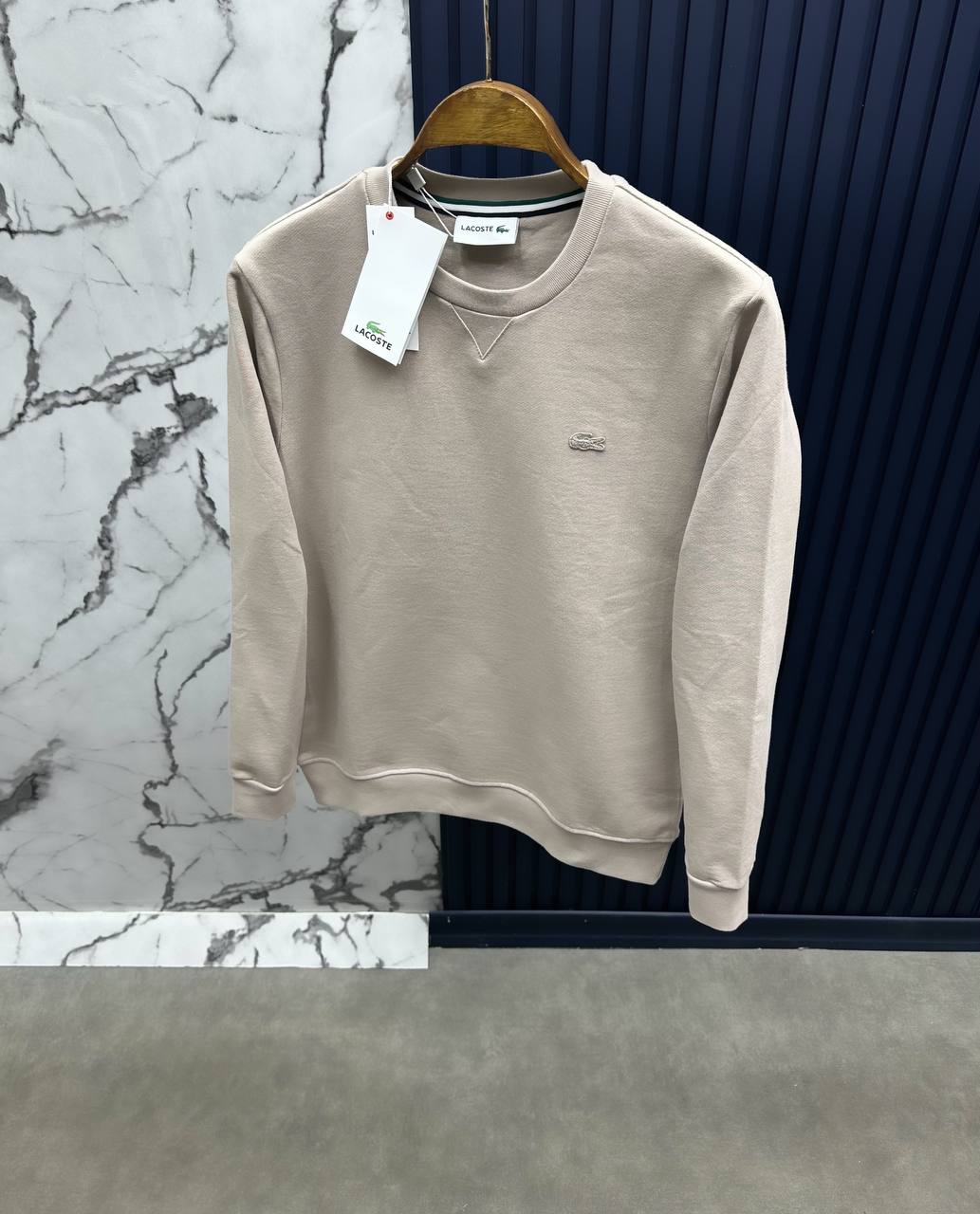 Lcste Bisiklet Yaka Sweatshirt- Bej
