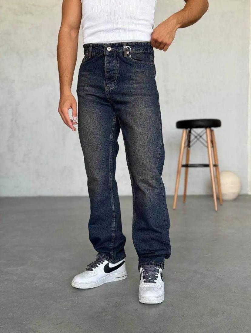 KOYU LACİVERT BAGGY PANTOLON