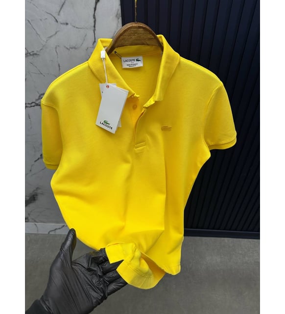 LCS Polo Yaka Tişört Sarı