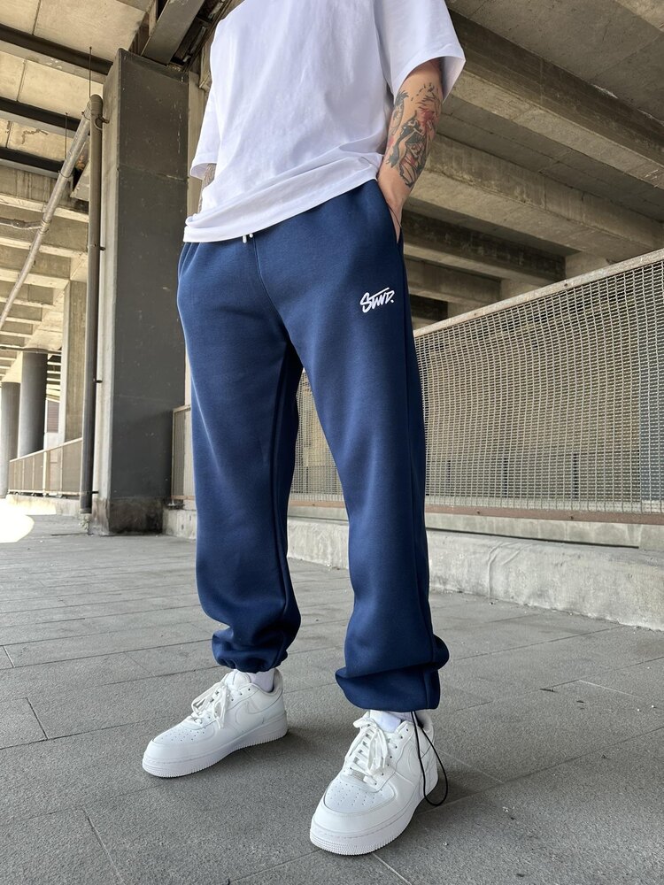 STWD Baggy Fit Eşofman Altı-Lacivert