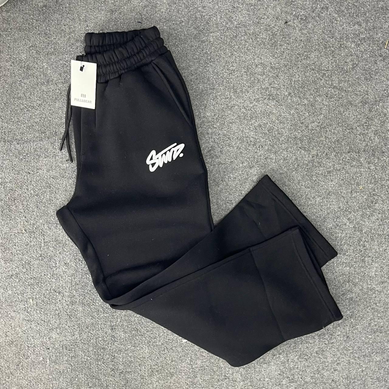 Stwd Baggy Eşofman Altı- Siyah