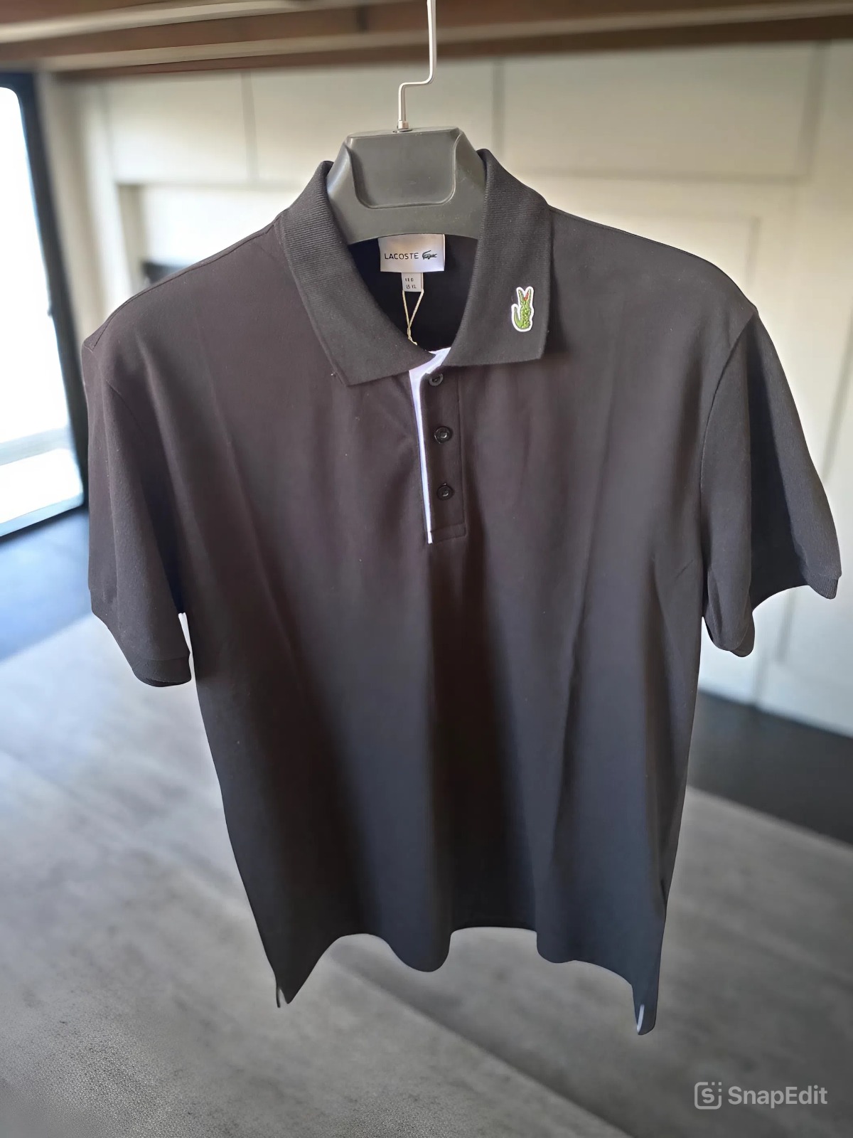 LCST SİYAH POLO YAKA