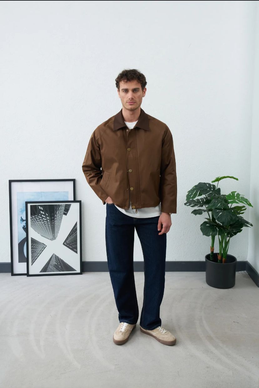 2349 Mevsimlik Ceket- Kahve