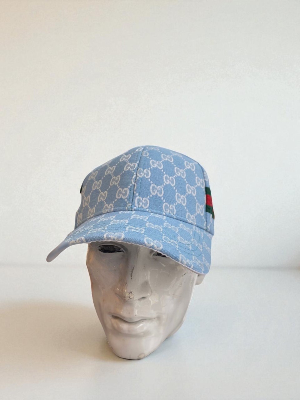 Gg Unisex Desenli Şapka-Mavi