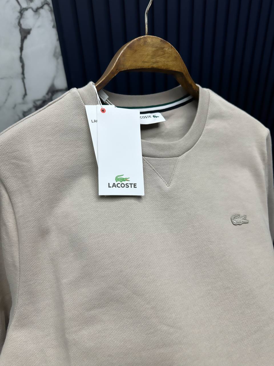 Lcste Bisiklet Yaka Sweatshirt- Bej