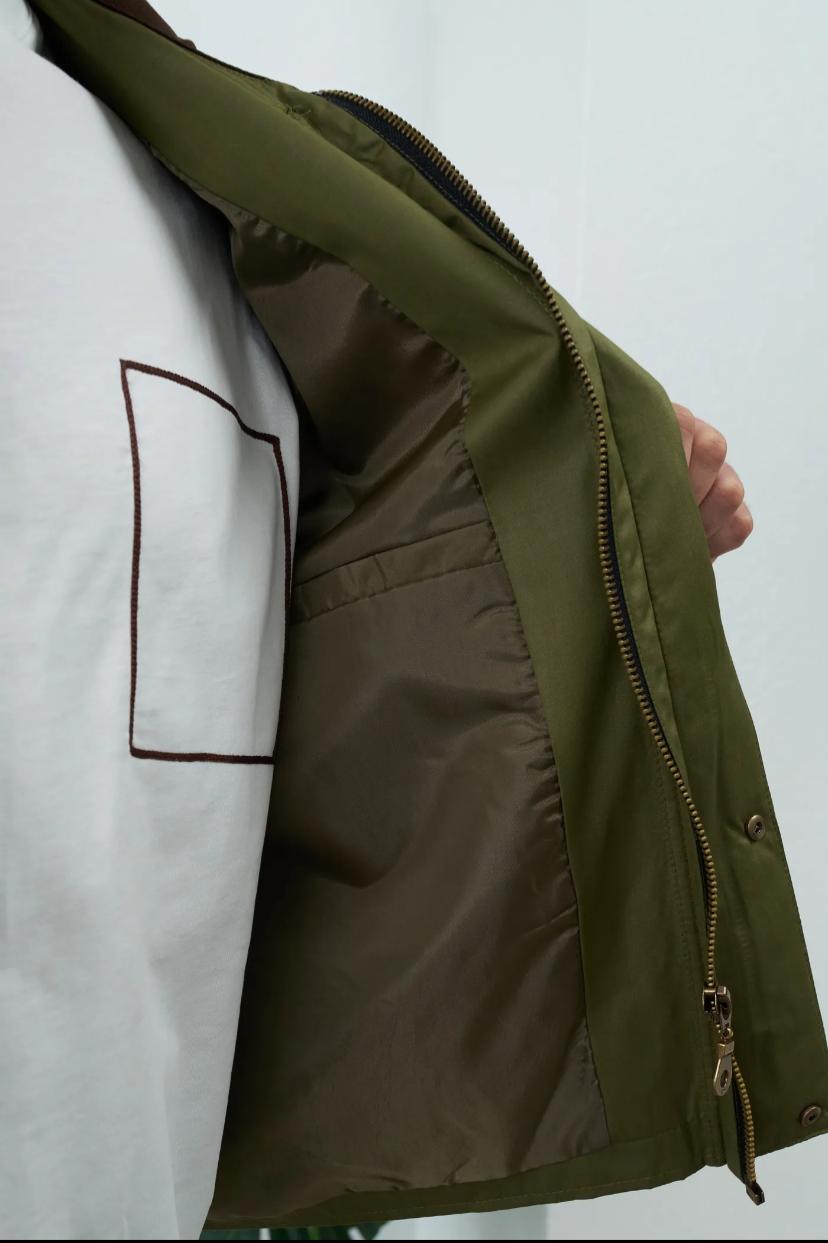 2349 Mevsimlik Ceket- Haki