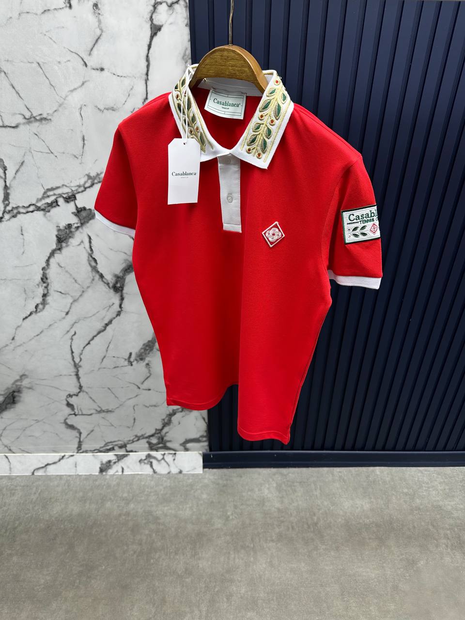 CS KIRMIZI  Polo Yaka  T-Shirt