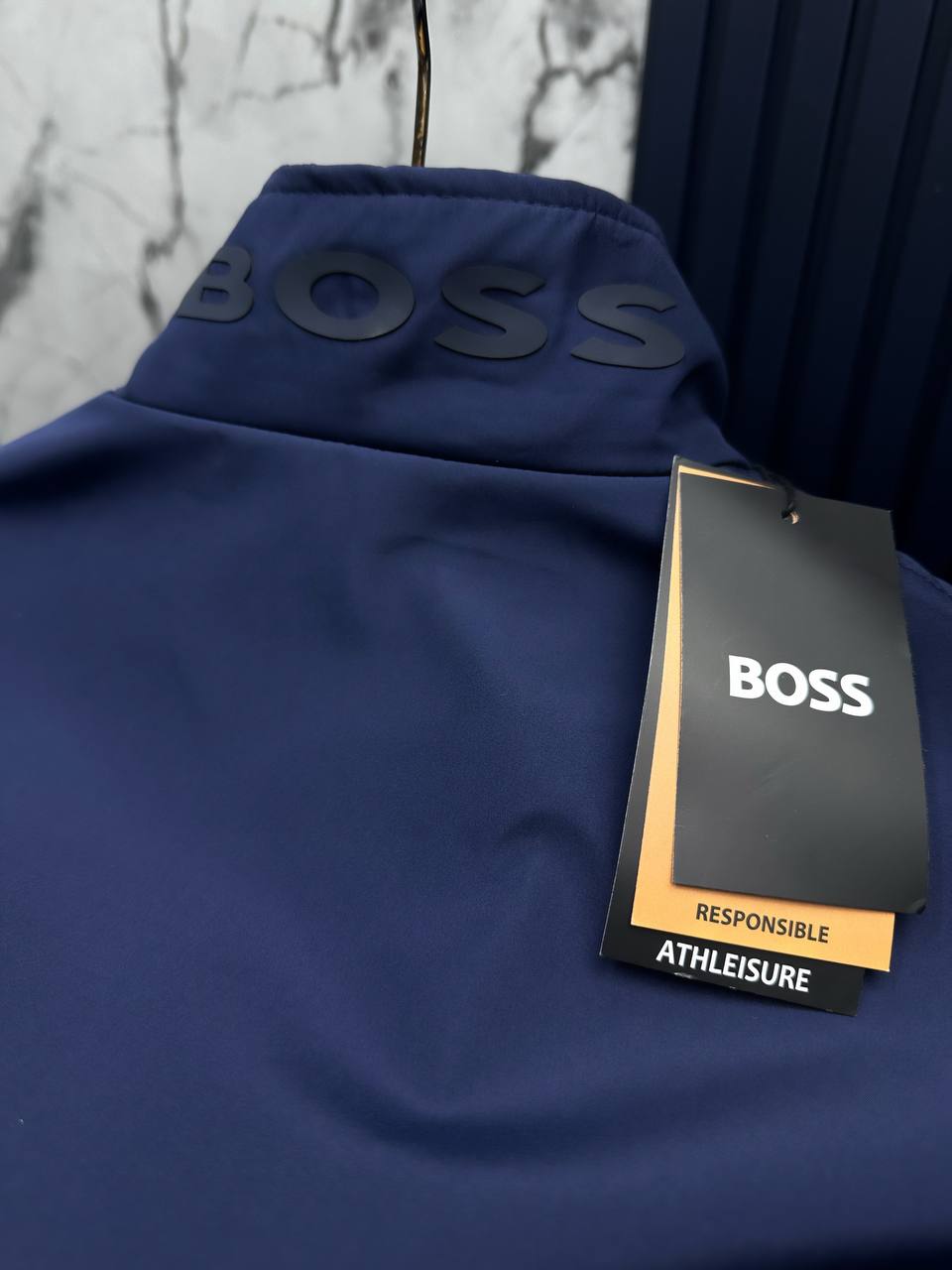 BOSS MEVSİMLİK CEKET -LACİVERT