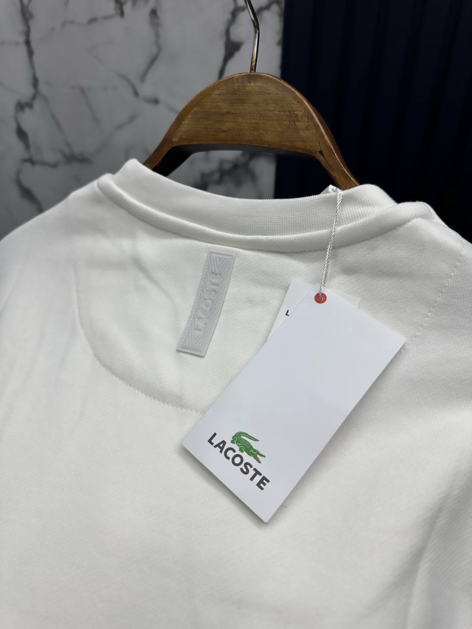 Lcste Bisiklet Yaka Sweatshirt- Beyaz