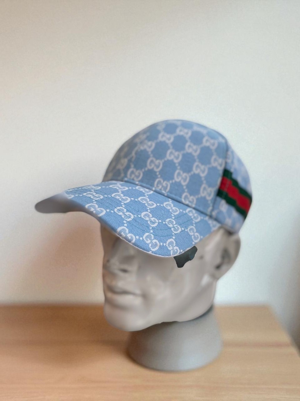 Gg Unisex Desenli Şapka-Mavi
