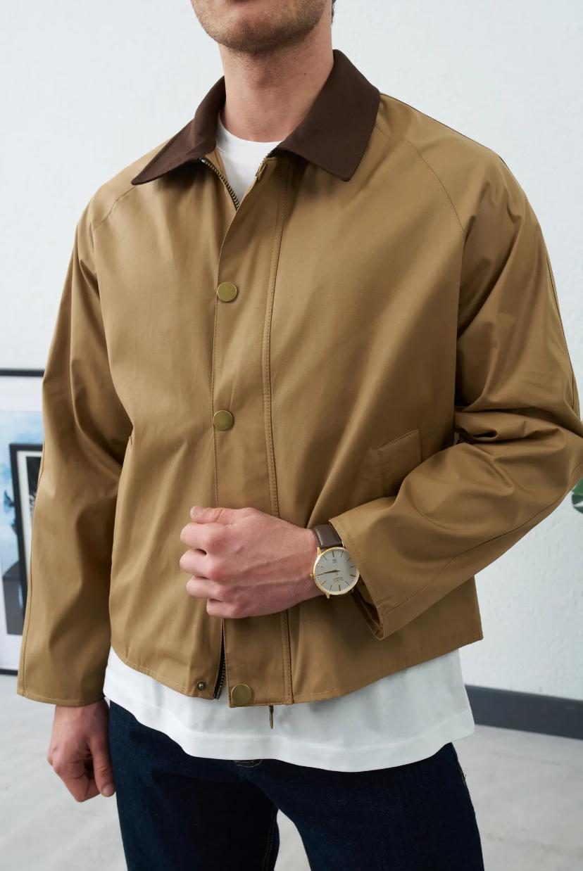 2349 Mevsimlik Ceket- Bej