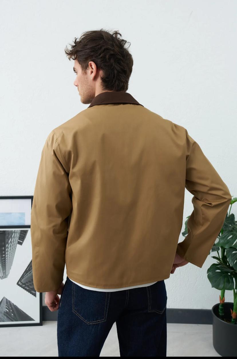 2349 Mevsimlik Ceket- Bej