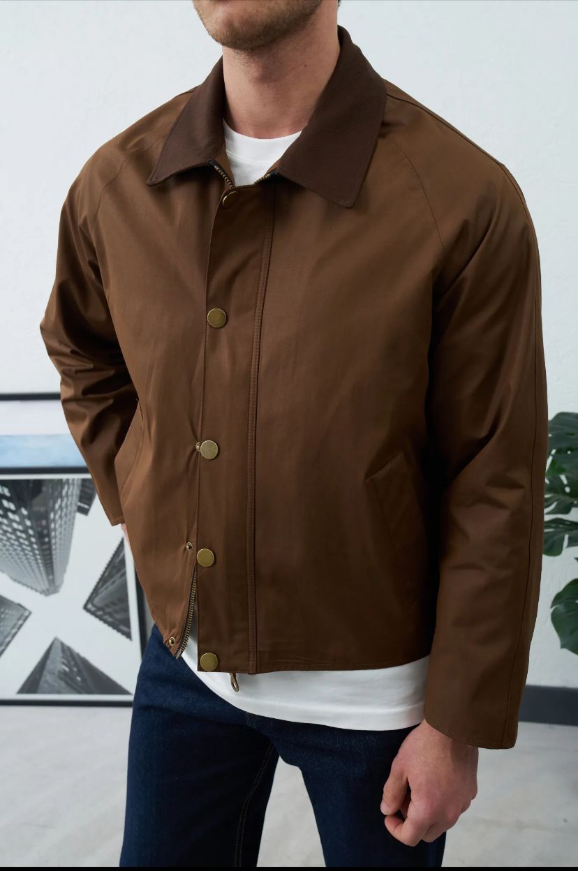 2349 Mevsimlik Ceket- Kahve