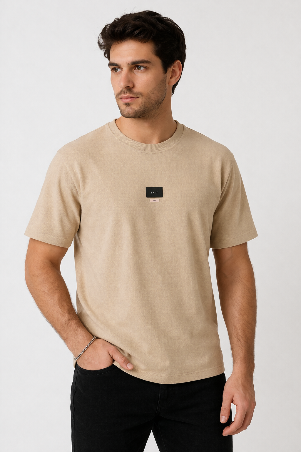 Marrakeşh Oversıze T-shirt Bej