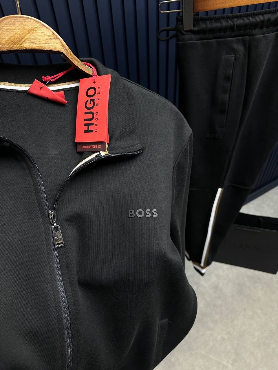 Boss Siyah  Erkek Eşofman Takımı