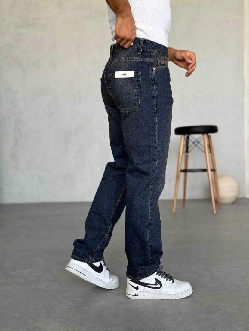 KOYU LACİVERT BAGGY PANTOLON