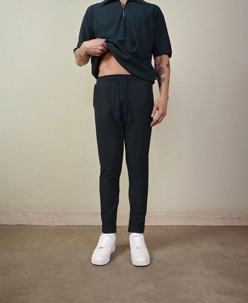 PNT 1067 Fitilli Jogger Alt -Petrol