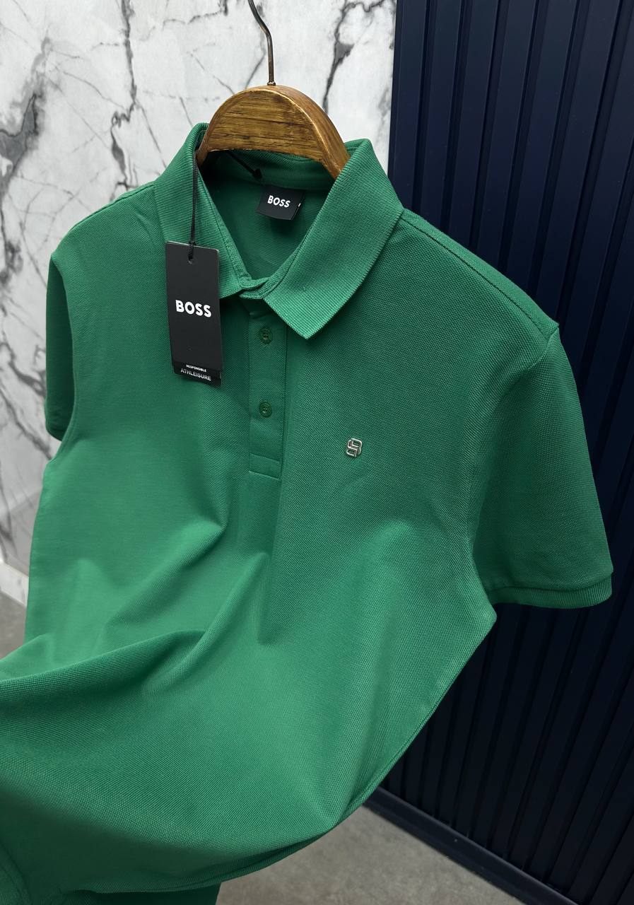 HG POLO YAKA Yeşil