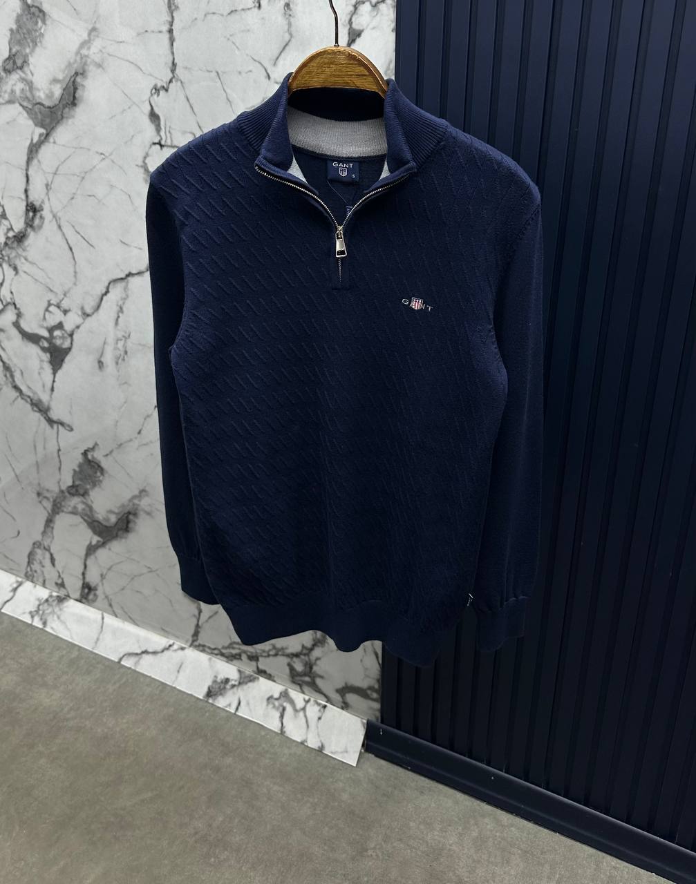 GNT TRİKO FERMUARLI -Lacivert