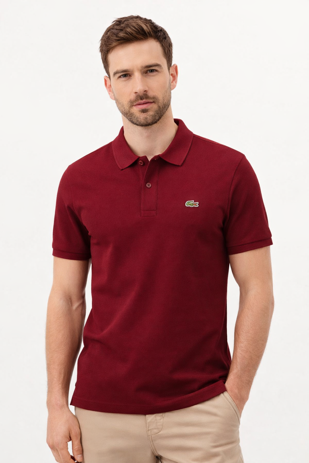LCSTE POLO YAKA Bordo
