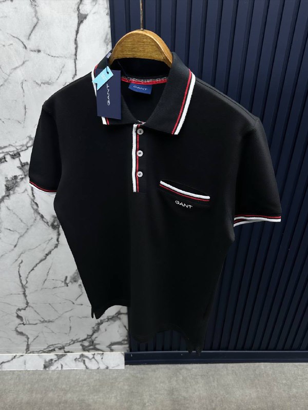 GNT SİYAH POLO YAKA -TSHİRT
