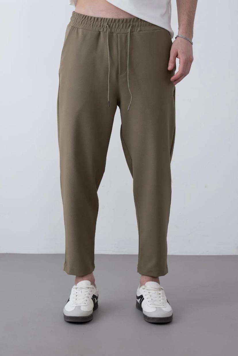 Basic Oversıze Jogger Pantolon-HAKi