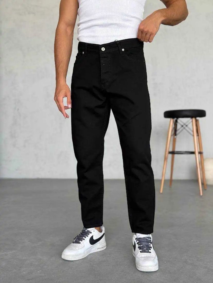 Boyfrıend Pantolon -Siyah