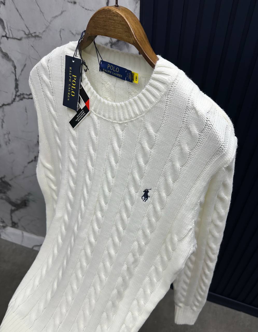 PLO RALPH Lauren Triko Kazak -Beyaz