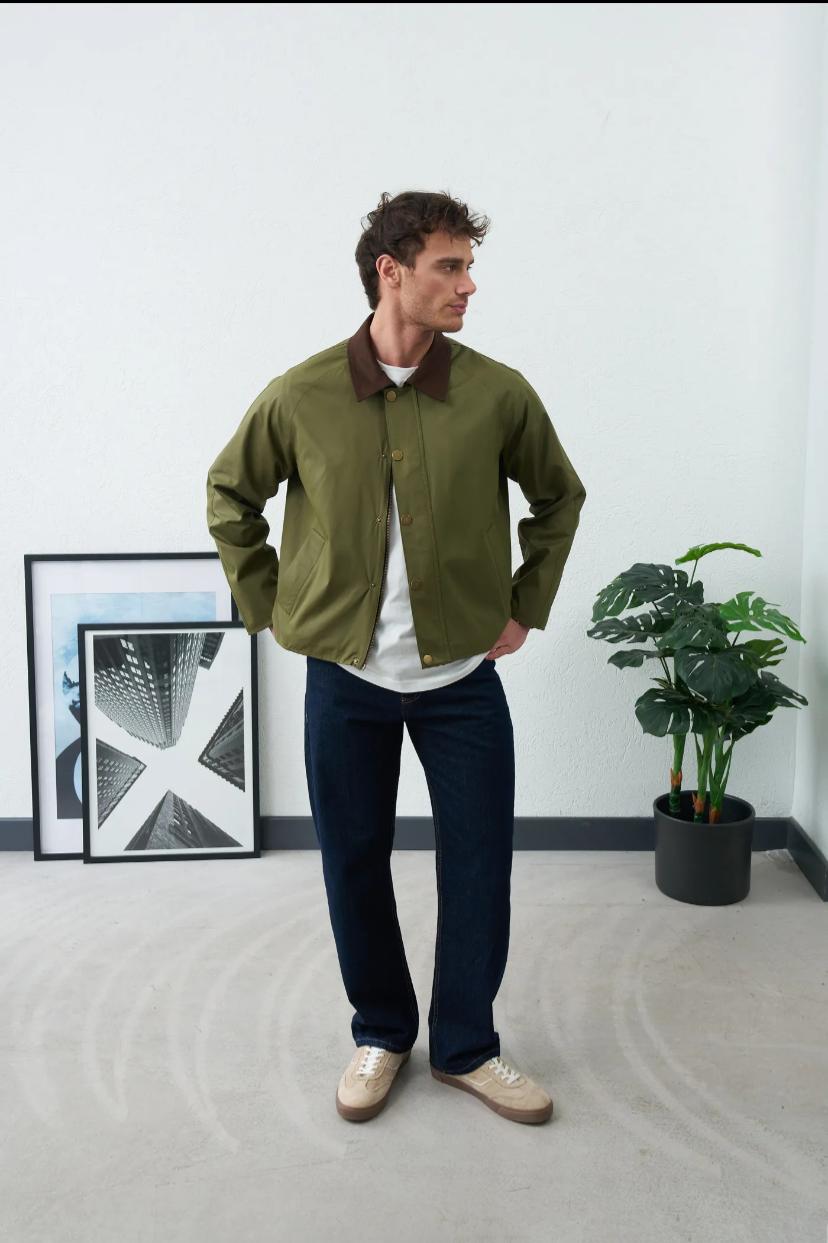 2349 Mevsimlik Ceket- Haki