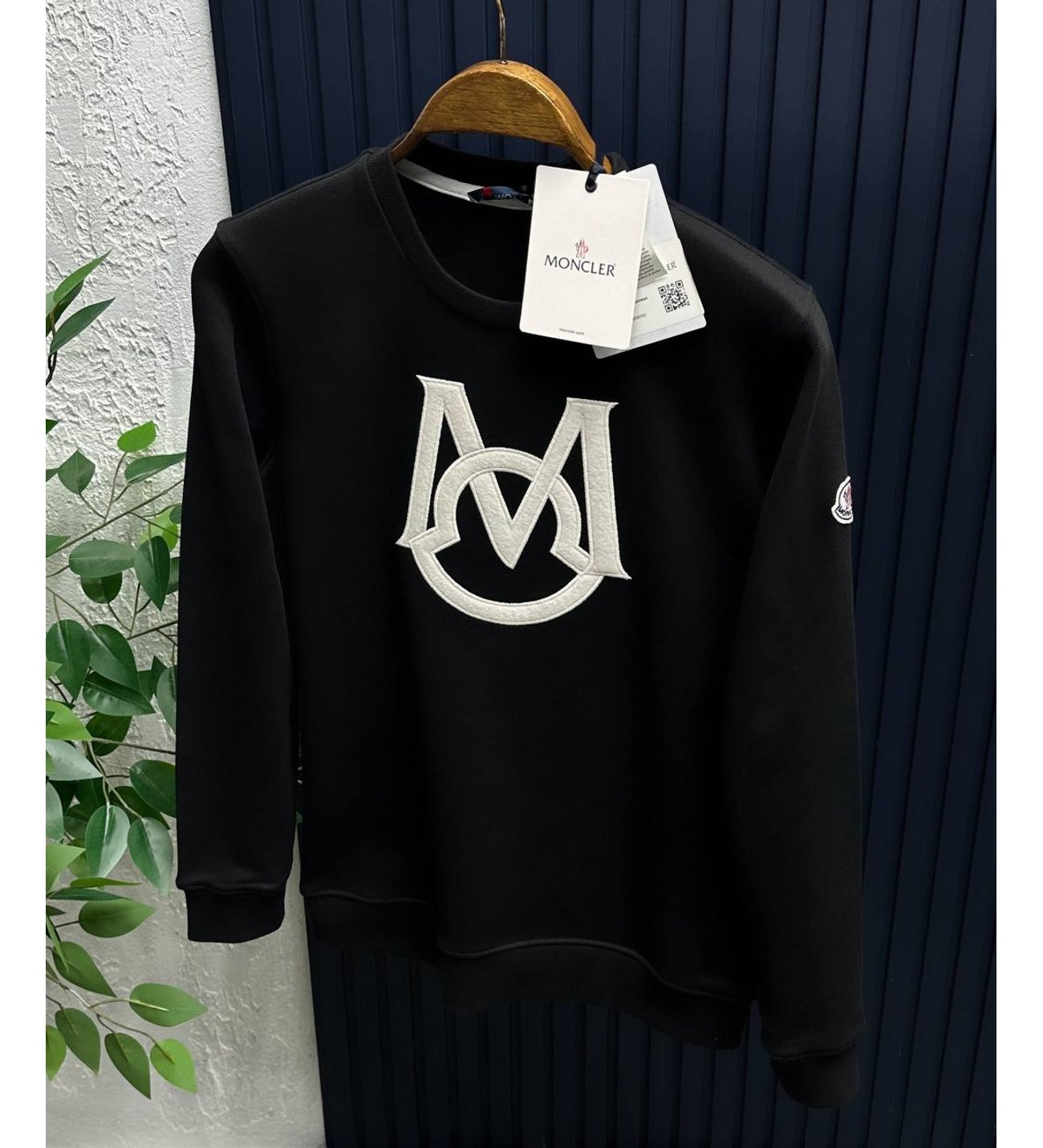 MONCLER SWEATSHİRT- Siyah