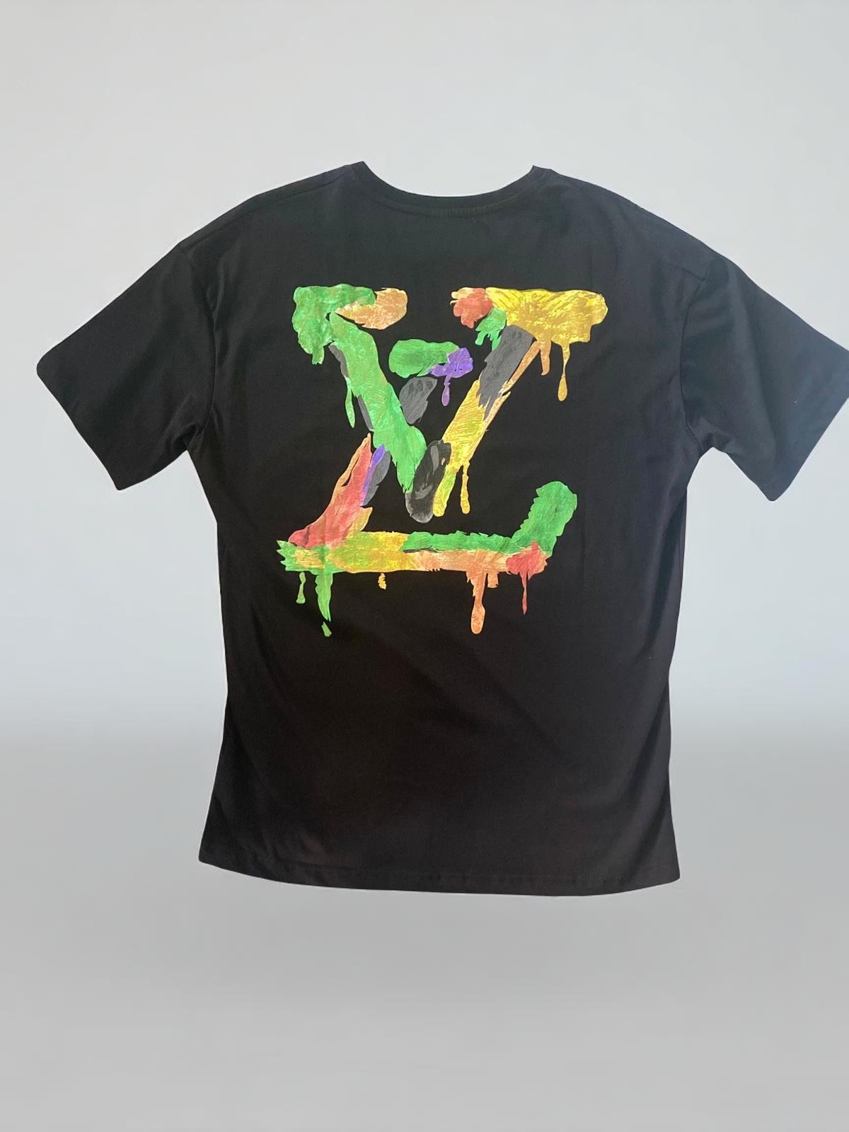 OFF-WHITE SIRT BASKILI OVERSIZE T-shirt Siyah