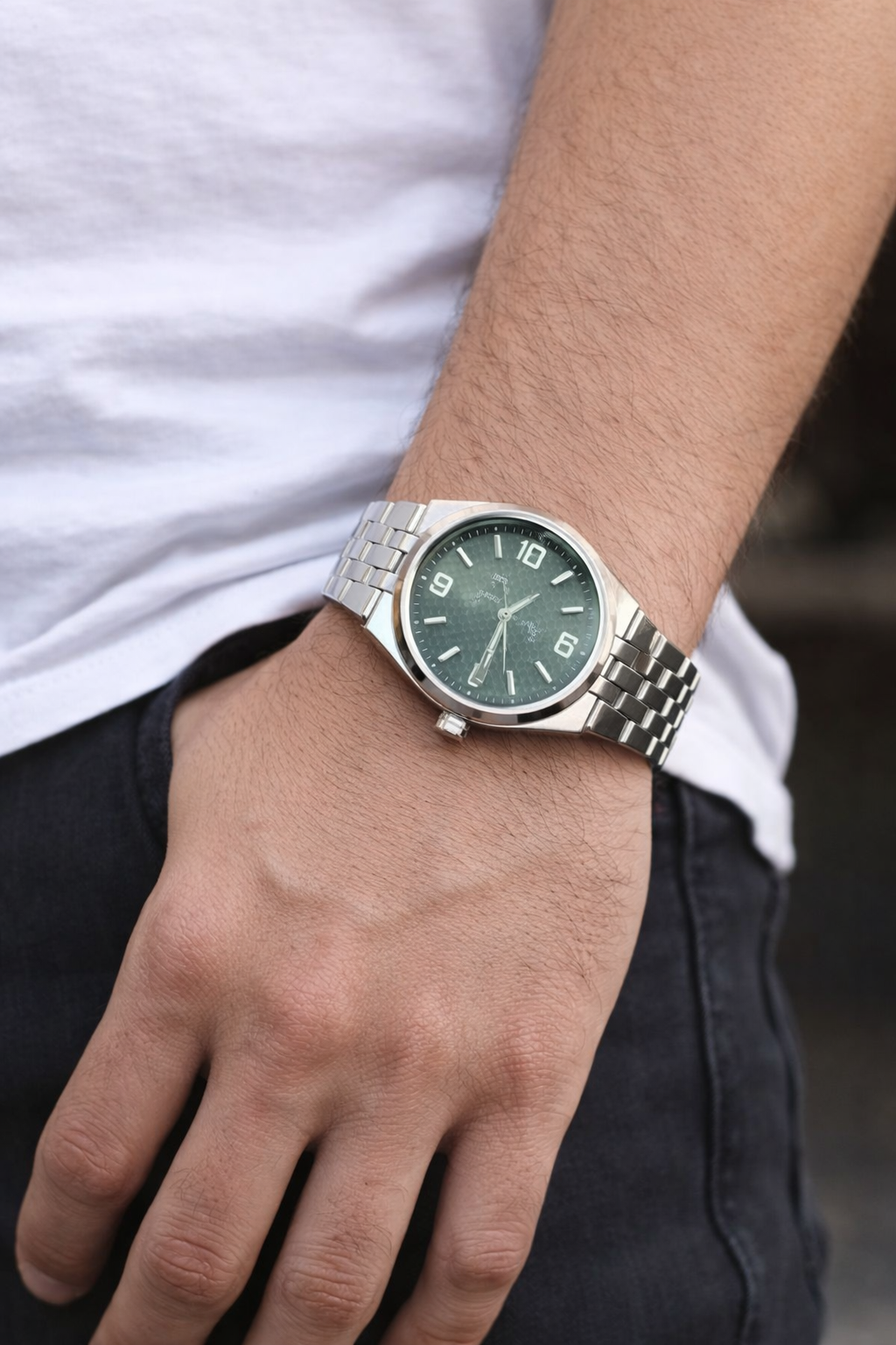 Metal (çelik) kordon Erkek Kol Saati