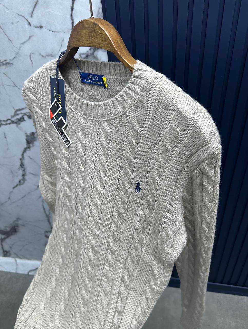 PLO RALPH Lauren Triko Kazak -Bej