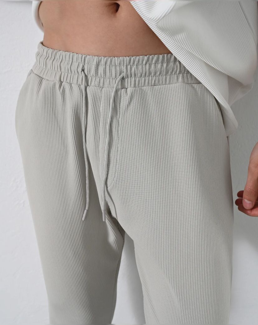 PNT 1067 Fitilli Jogger Alt -Gri