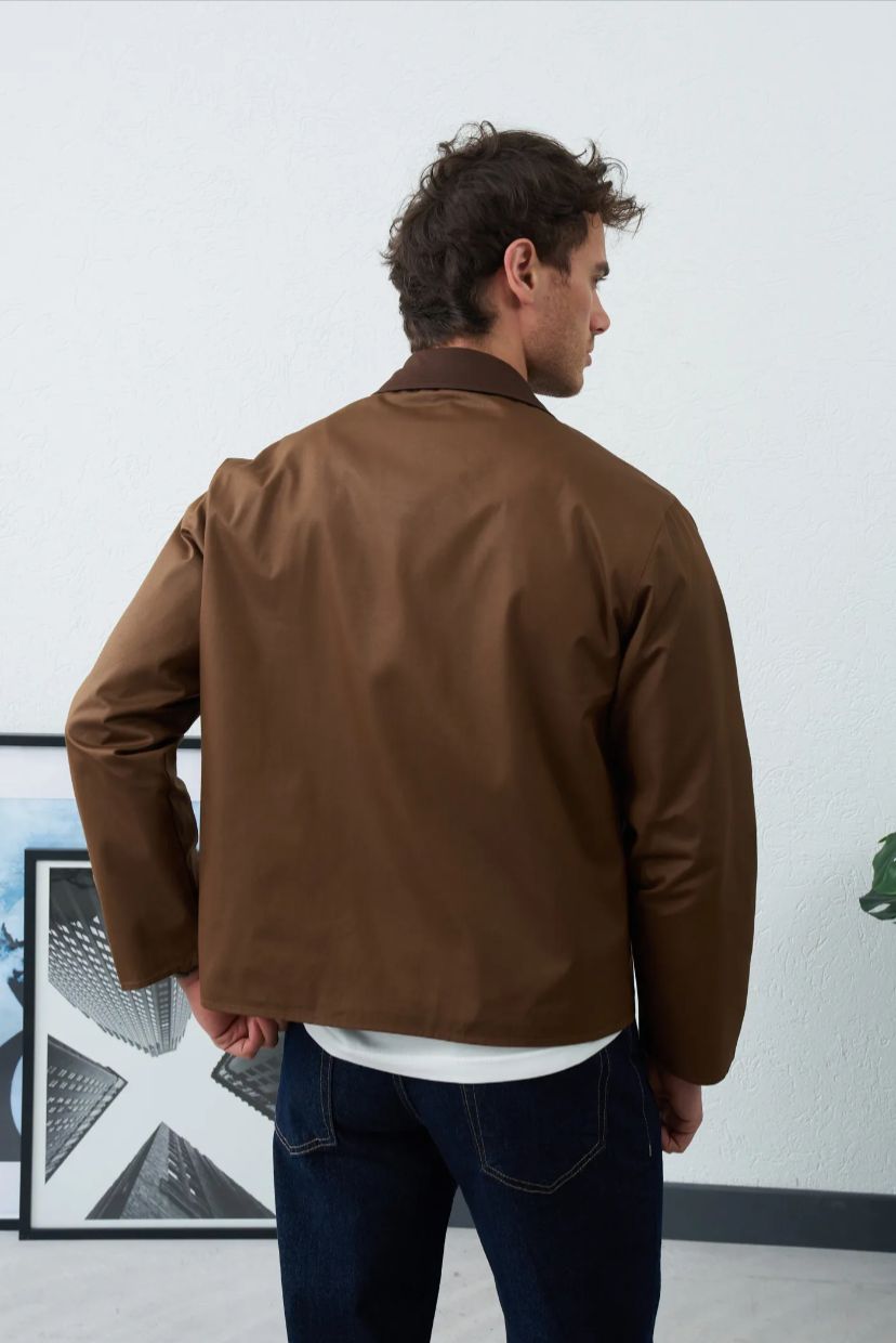 2349 Mevsimlik Ceket- Kahve