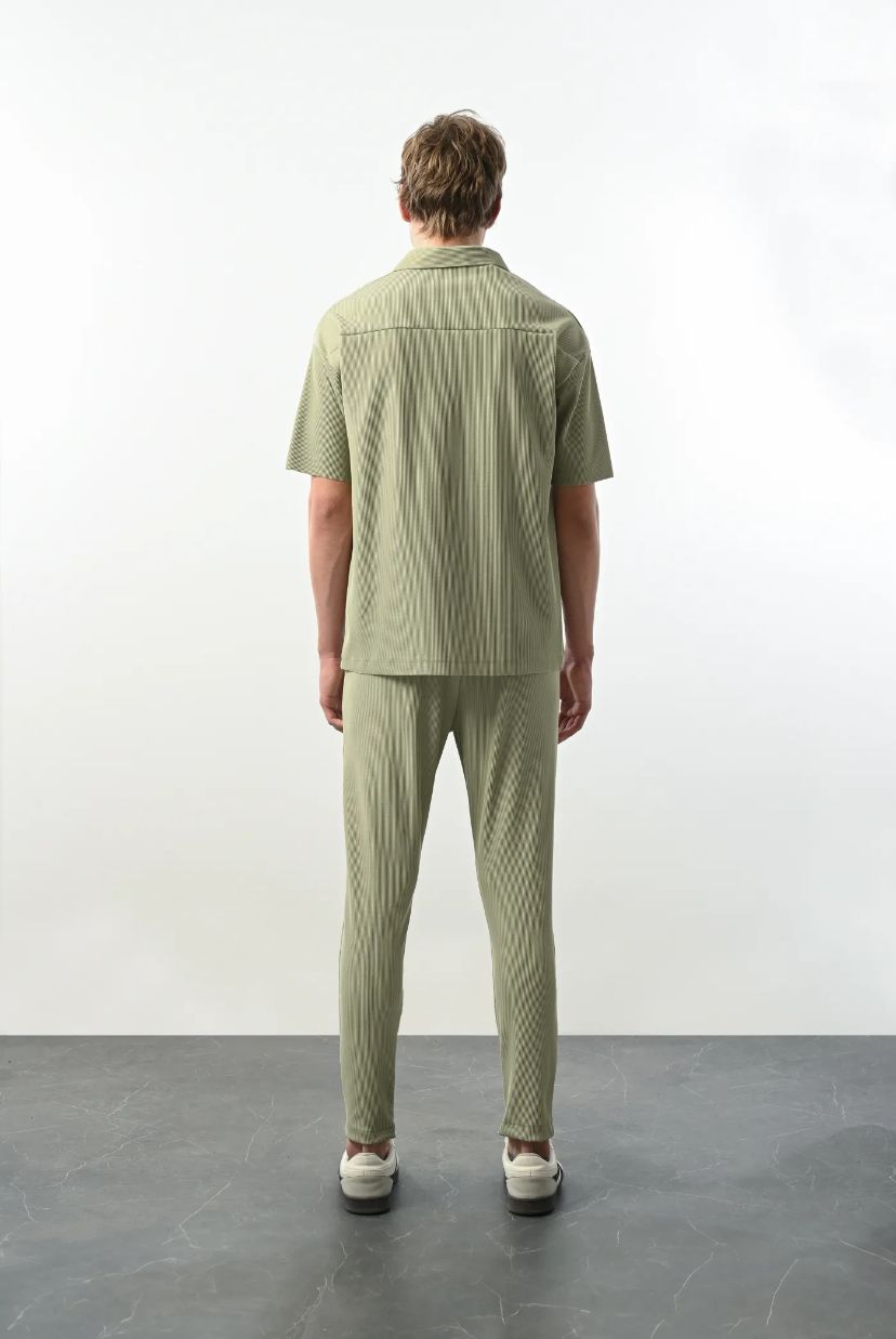 PNT 1067 Fitilli Jogger Alt -Çağla