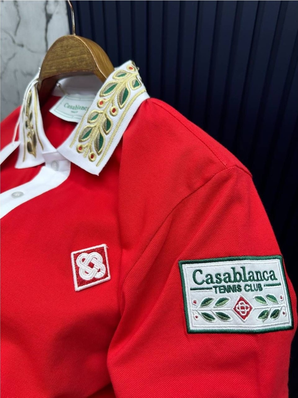 CS KIRMIZI  Polo Yaka  T-Shirt