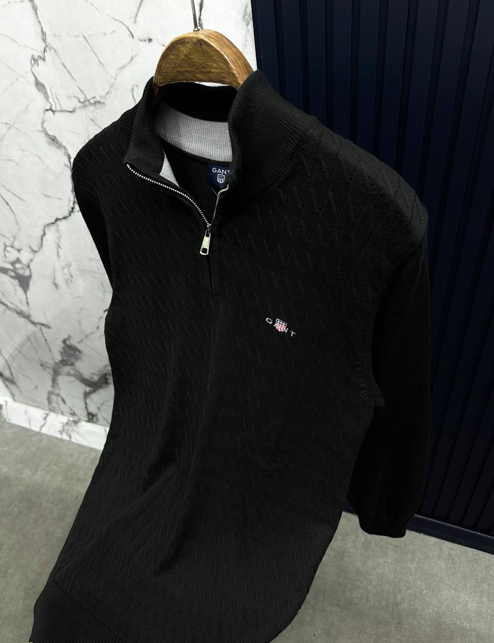 GNT TRİKO FERMUARLI Siyah