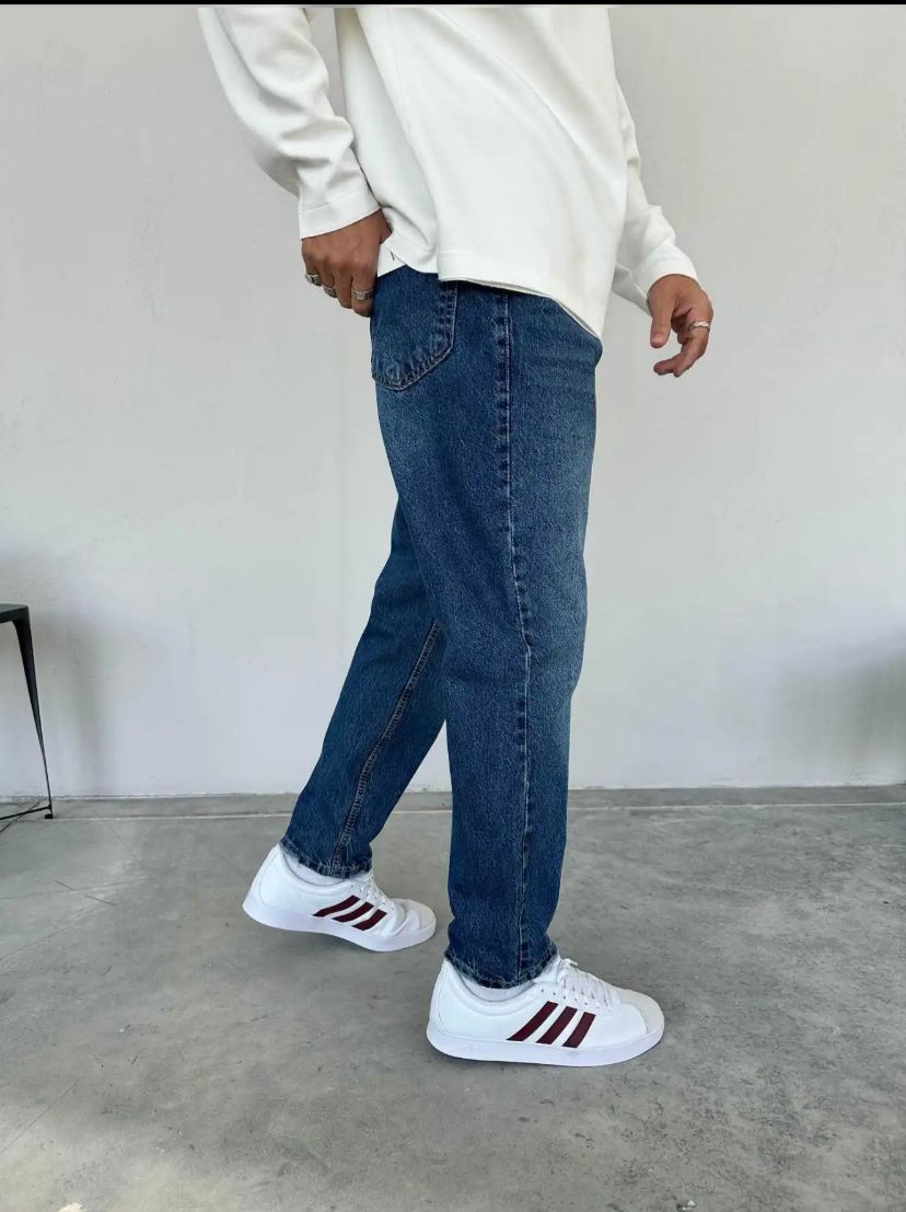 Boyfrıend Pantolon -Koyu Lacivert