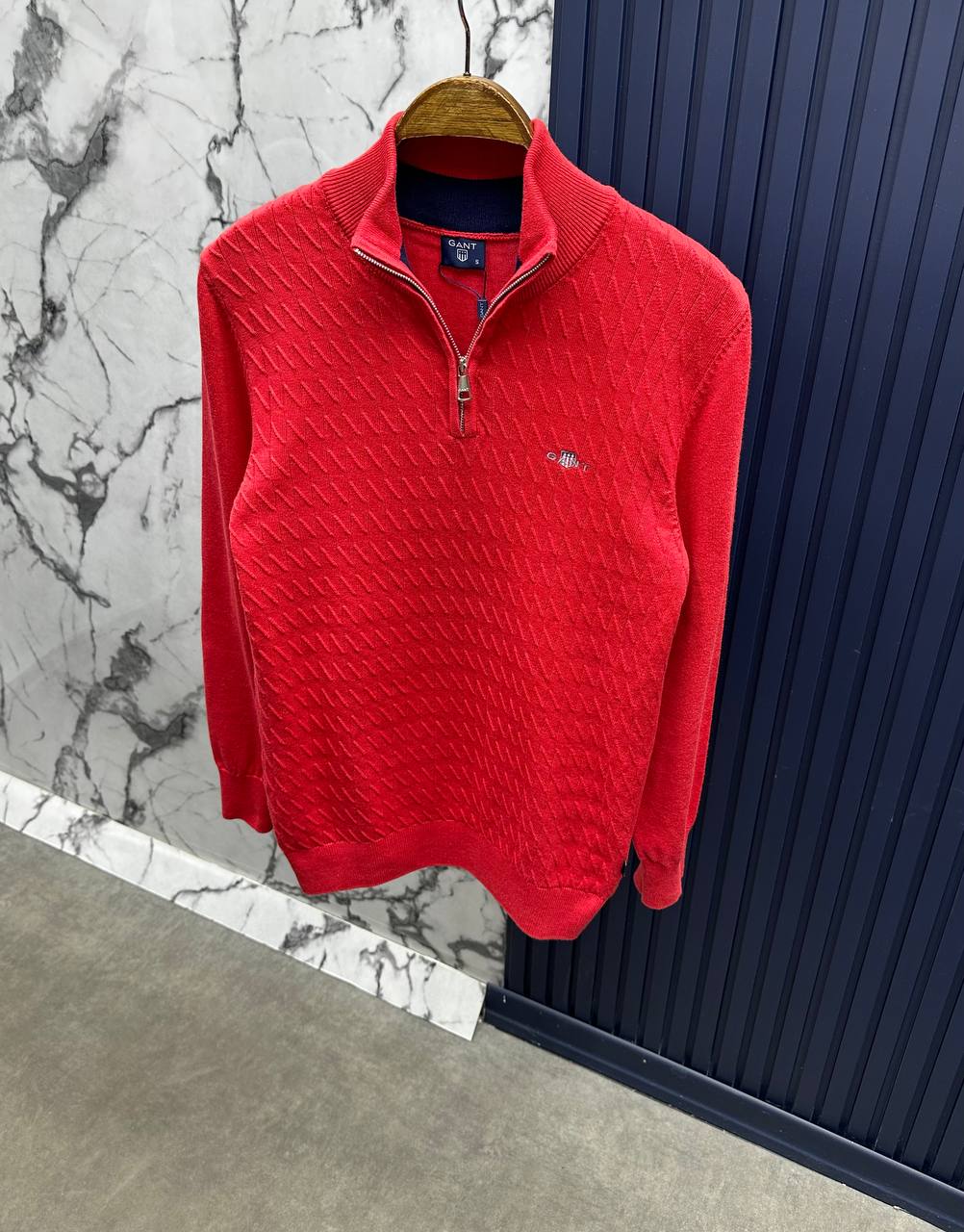 GNT TRİKO FERMUARLI -Kırmızı