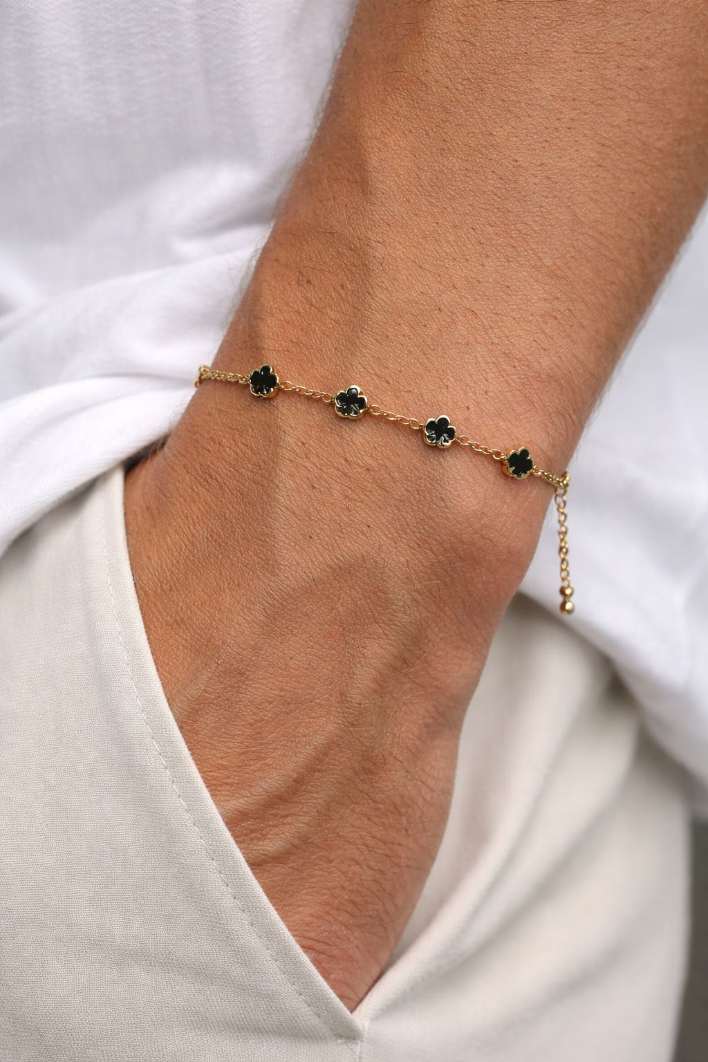 van cleef bileklik-Gold