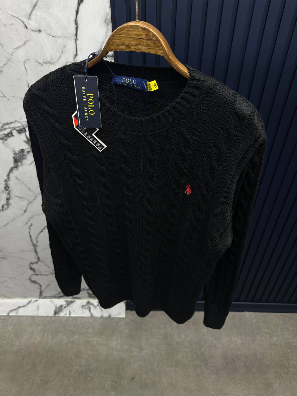 PLO RALPH Lauren Triko Kazak -Siyah