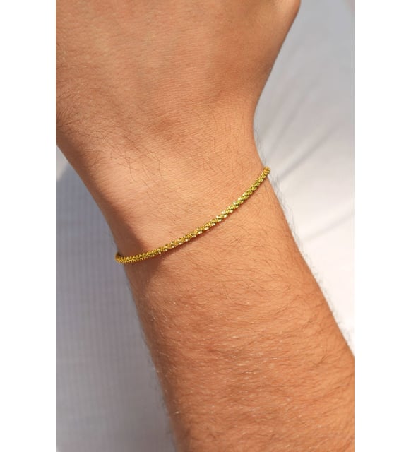 İnce Zincir Erkek Bileklik