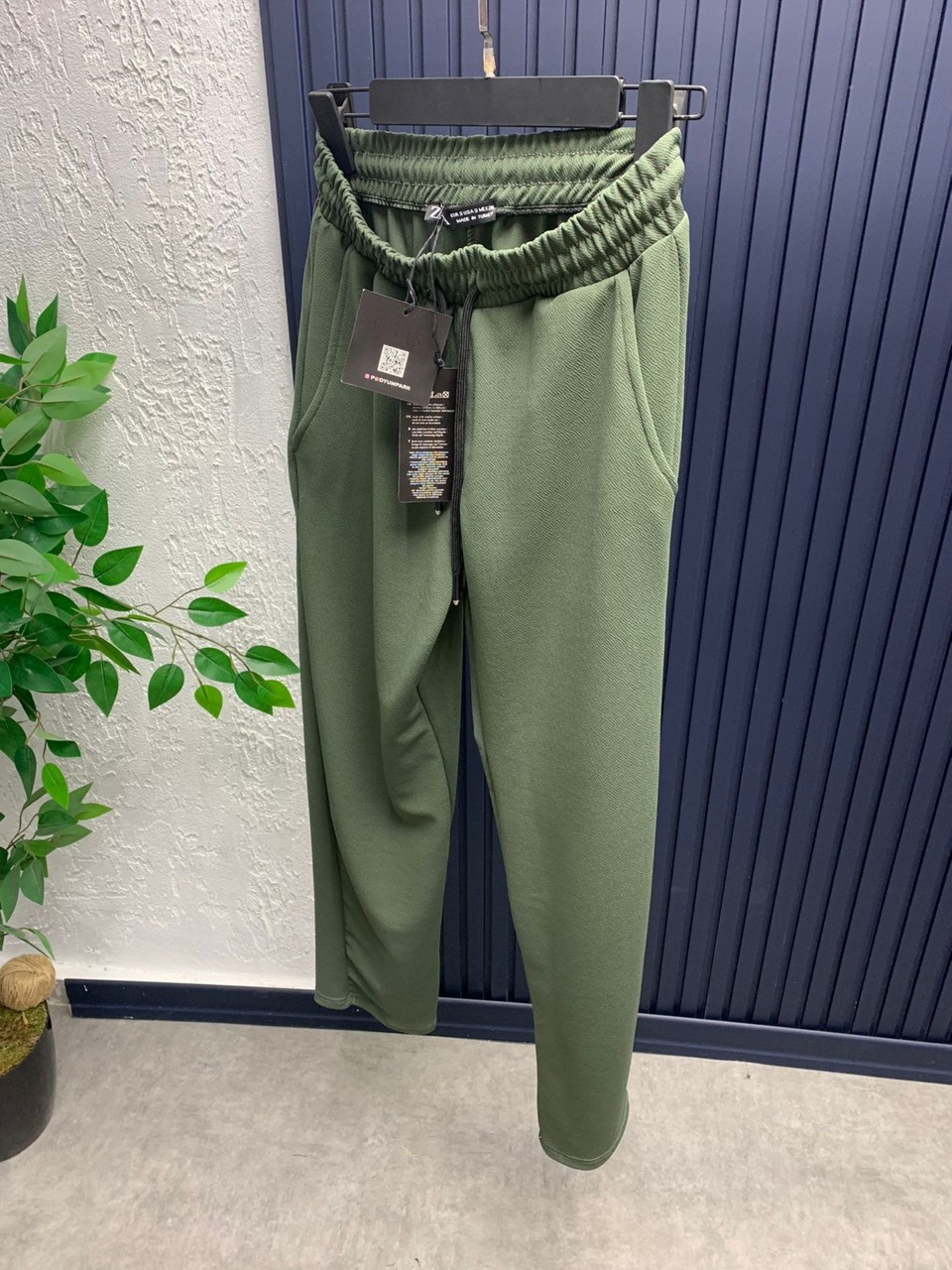 Baggy Eşofman Altı-Haki
