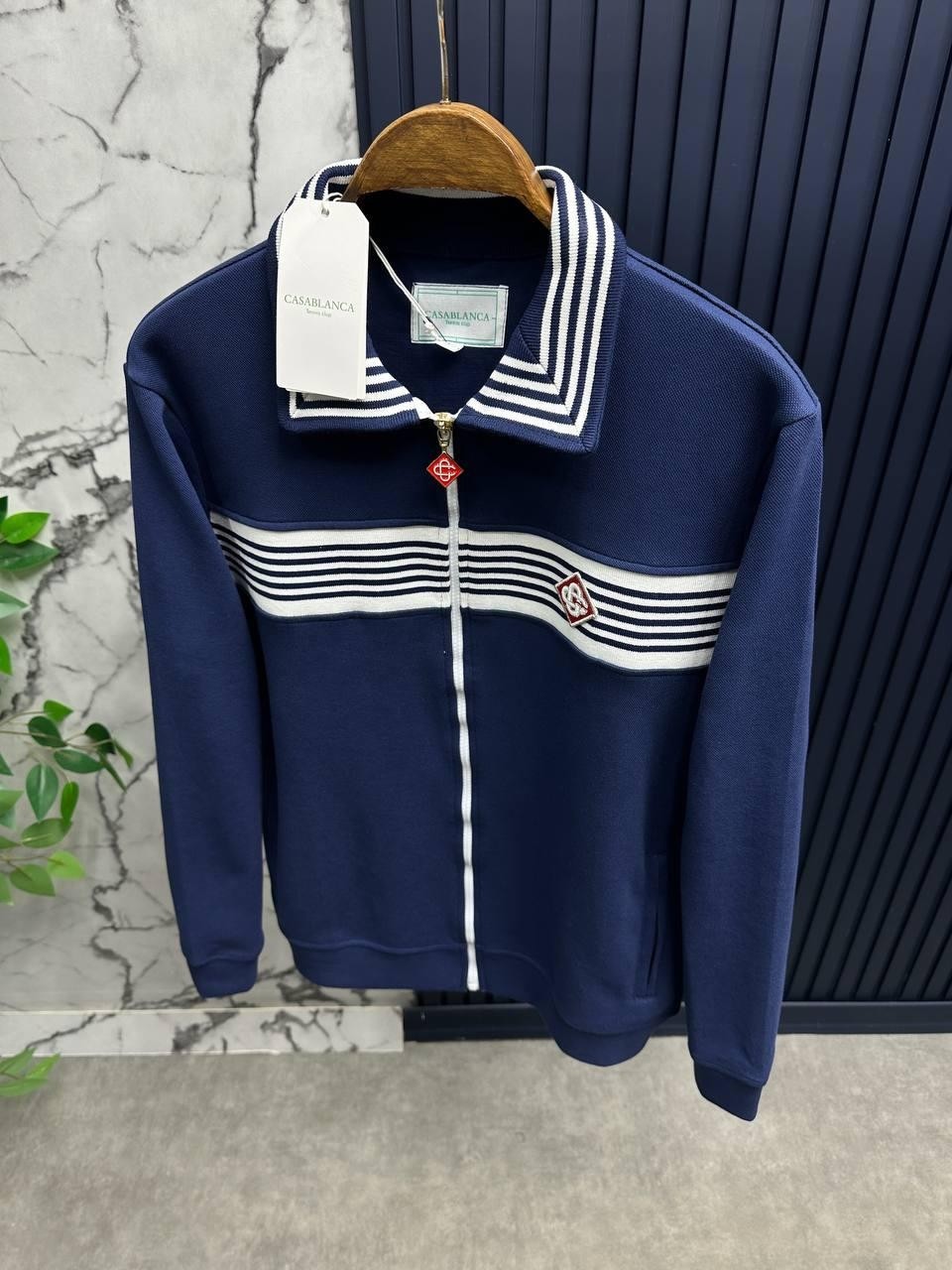 Cs Kapüşonsuz Sweatshirt Lacivert