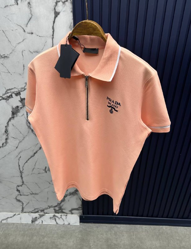 P PUDRA FERMUARLI POLO YAKA-TSHİRT