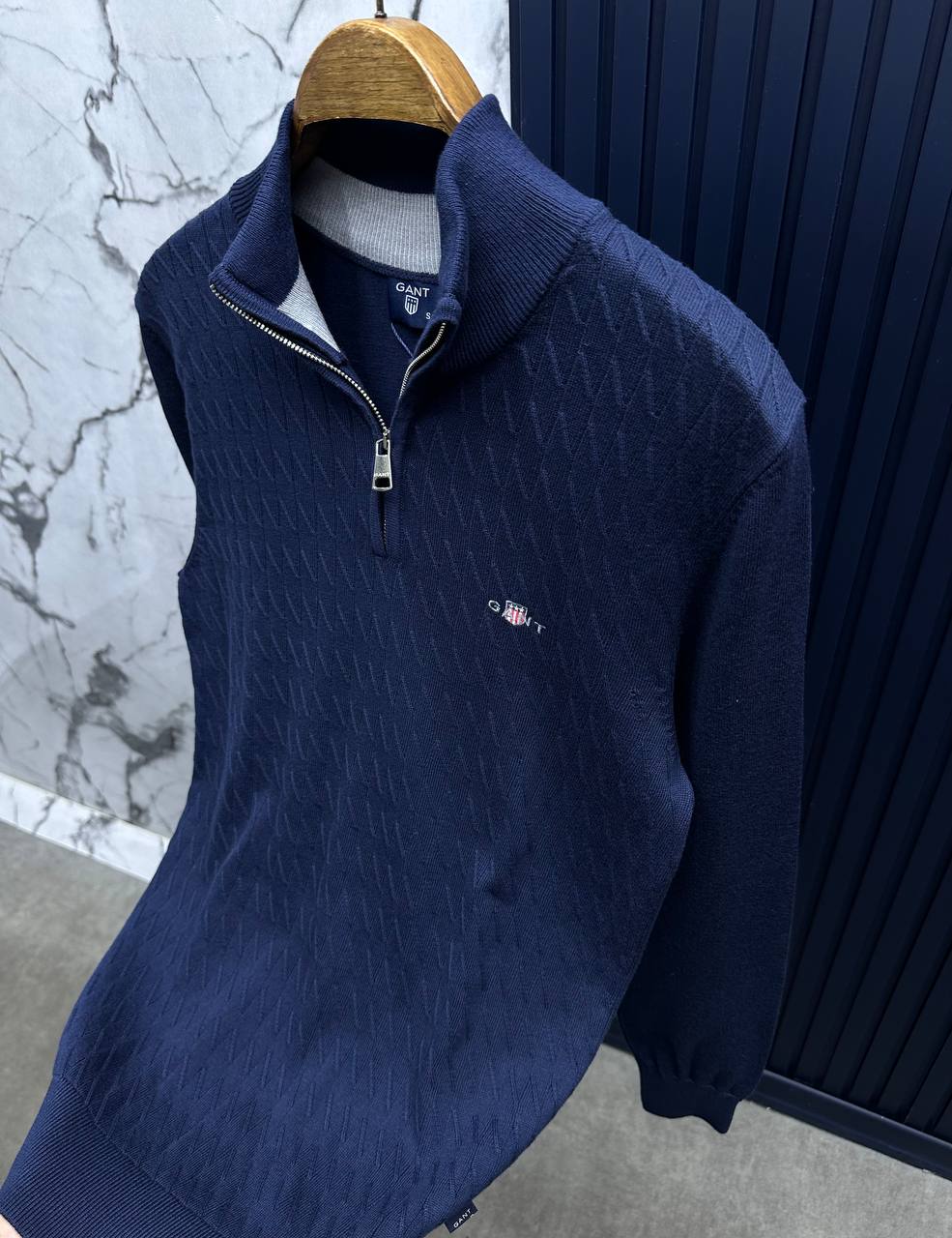 GNT TRİKO FERMUARLI -Lacivert