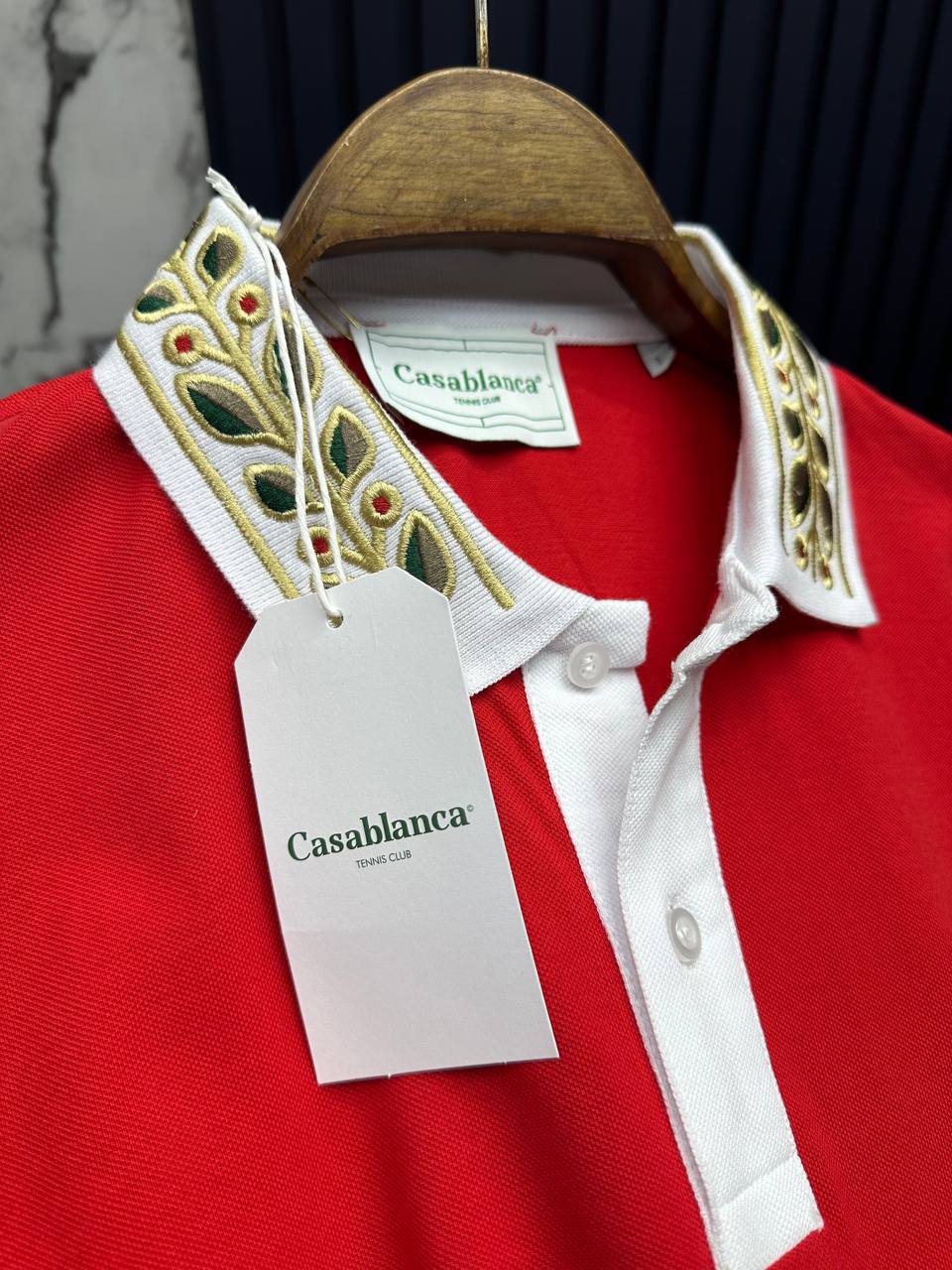 CS KIRMIZI  Polo Yaka  T-Shirt