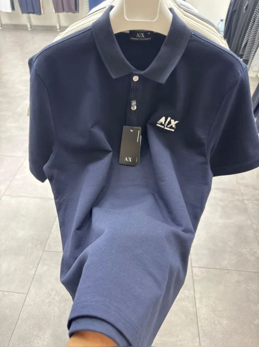 AX POLO YAKA -LACİVERT