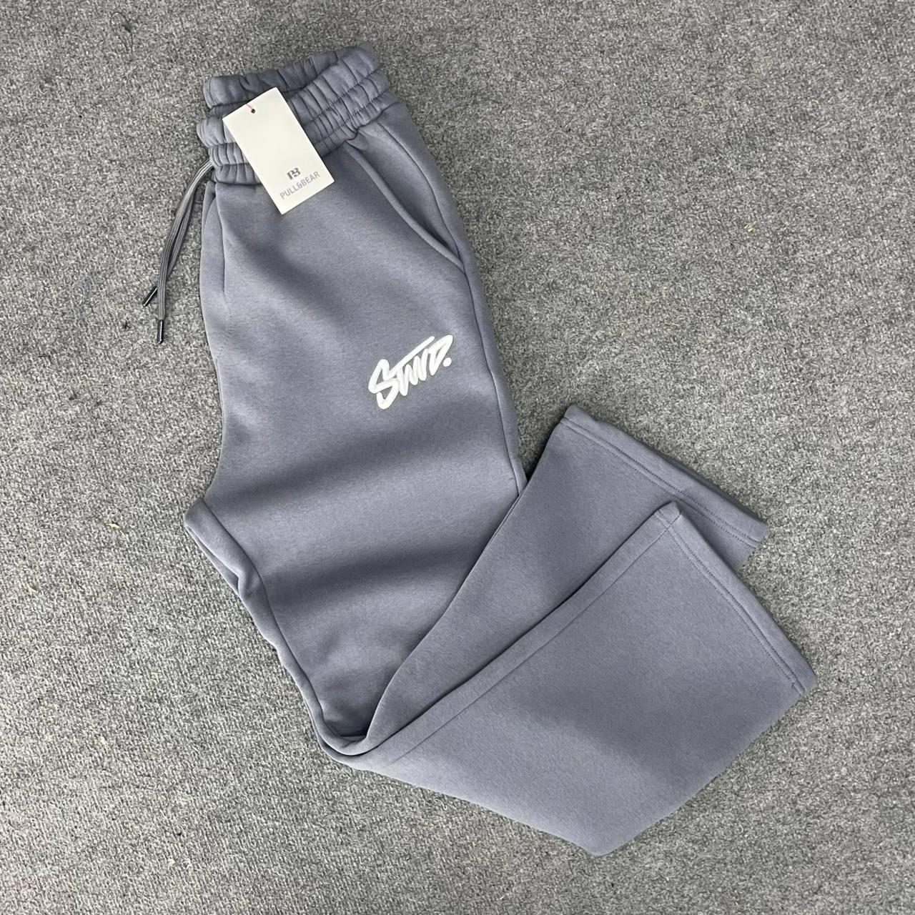 Stwd Baggy Eşofman Altı- Gri